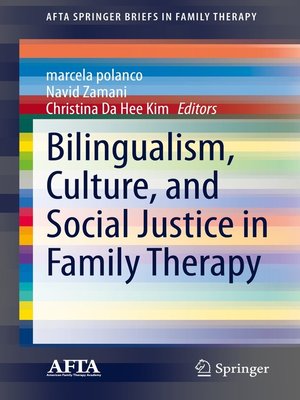 cover image of Bilingualism, Culture, and Social Justice in Family Therapy